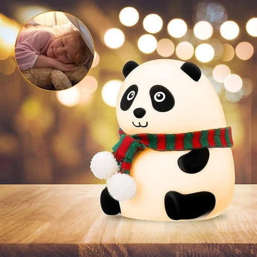 Rechargeable Silicone Panda Night Light