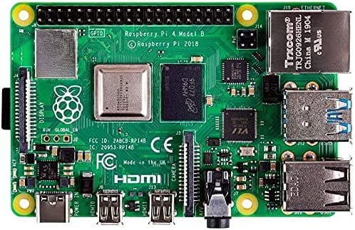 Raspberry Pi 4 Model B 2GB RAM DDR4 64-bit SoC @ 1.5GHz CPU Single Board Computer